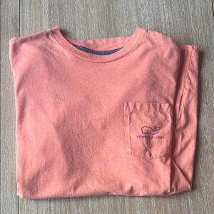 Vineyard Vines Coral Short Sleeve Tee